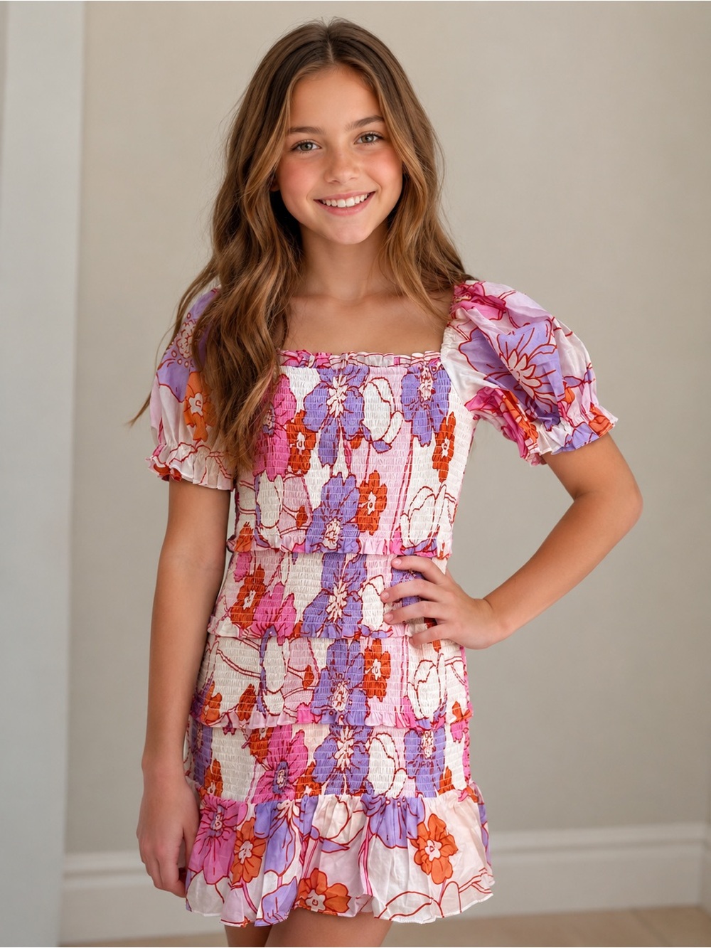 🌸 New With Tags J. Marie Girls Dress – Size 14 🌸